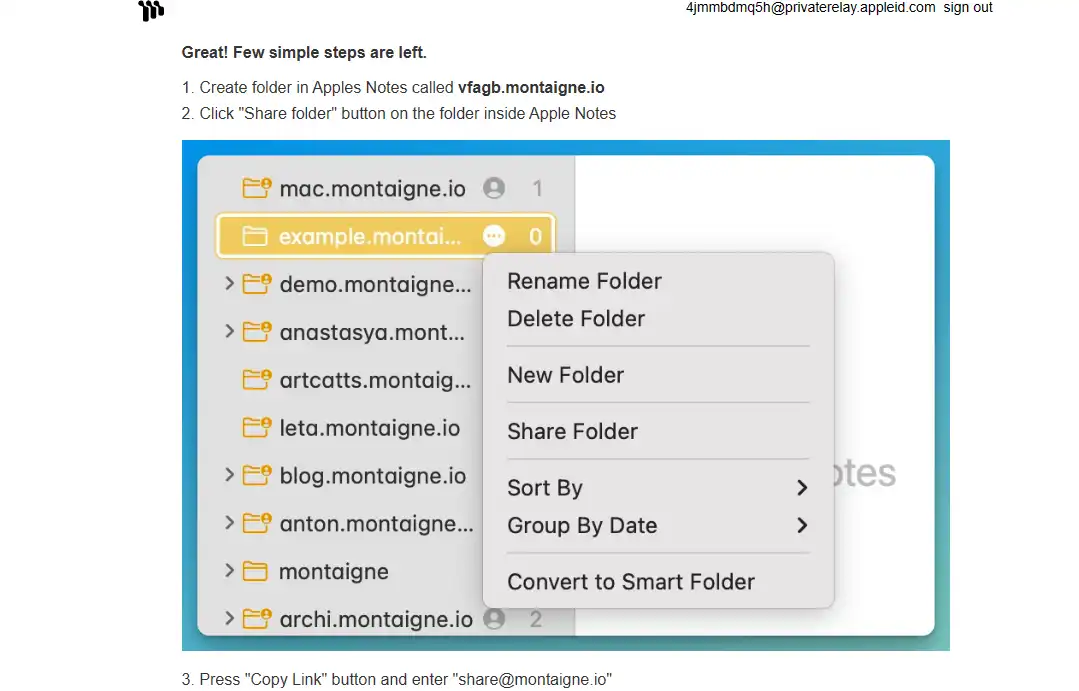 让你的手机备忘录变成个人网站
