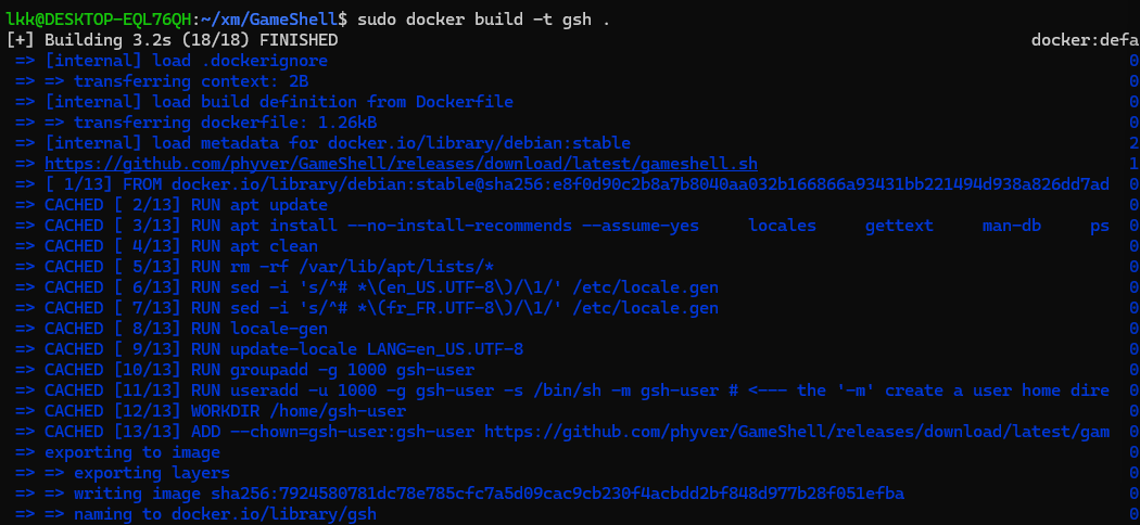gameshell——让你学习shell像玩游戏一样简单